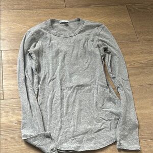 Gray Long Sleeve Shirt